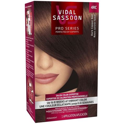 Now you can let your hair color ideas run wild with blue black hair color from vidal sassoon. Vidal Sassoon Pro Series Salon Quality Hair Color 4RC Dark ...