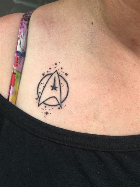 With the release of the new star trek movie (which i hear is awesome) there has been a lot of buzz about the series. Star trek tattoo 🖖 | Star trek tattoo, Tattoos, Tattoos ...