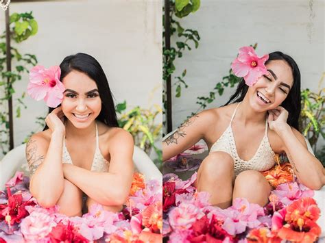 Here is my 1989 birthday photoshoot. Leslie's Floral Tub Shoot | Hawaii Photographer | Hawaii ...