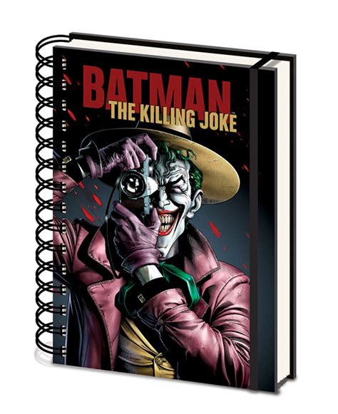 The killing joke is a 2016 animated movie in the dc universe animated original movies, based on the famous comic of the same name, written by alan … western animation / batman: Batman - The Killing Joke Cover Quaderni - Scopri su ...