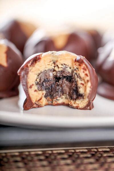 They have become my sisters baking recipes dessert recipes buck eyes peanut powder gluten free cooking truffles fudge. Buck Eye Truffle : Chubby Hubby Buckeye Truffles Recipe ...