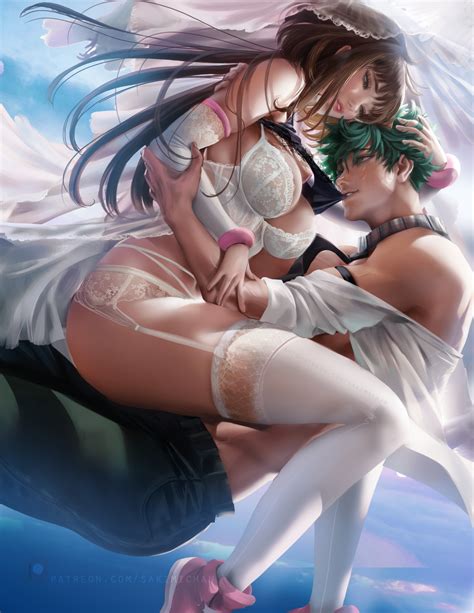 We have 12 images about models/hot deku art including images, pictures, photos, wallpapers, and more. Wallpaper : Uraraka Ochako, Midoriya Izuku, Boku no Hero ...