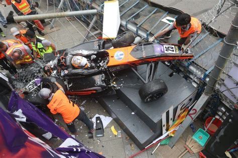 Im letzten jahr hatte sophia flörsch einen heftigen unfall in macau. MacauGP incidente in Formula 3, Sophia Floersch prende il ...