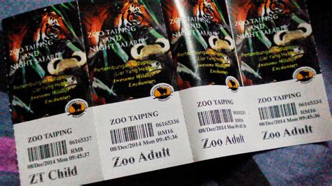 After that, head to kuala sepetang village to enjoy the seafood. Zoo Taiping & Night Safari - Malaysia Ticketing System POS