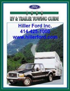 Without a trailer tow package can void the warranty. 1999 Ford Towing Guide - Let's Tow That!