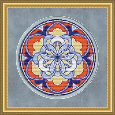 Check spelling or type a new query. Cross Stitch Pattern Floral Medallion No. 2 Ornate ...