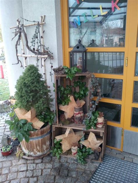 Maybe you would like to learn more about one of these? #rustikaleweihnachten - Wintergartenideen # ...