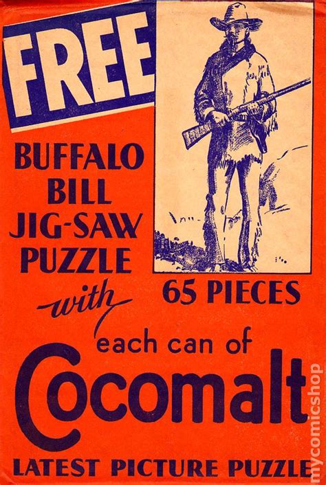 I'm from germany and made this site to improve my english. Buffalo Bill Jigsaw Puzzle (Cocomalt) comic books