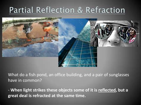 Light reflecting off two surfaces. PPT - TOTAL INTERNAL REFLECTION PowerPoint Presentation ...