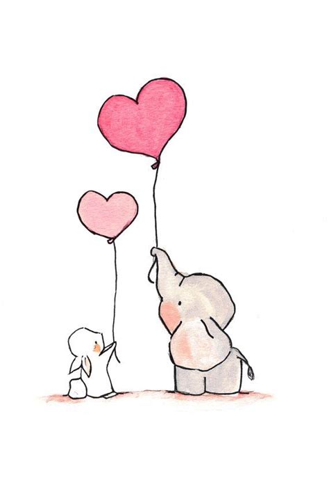 ♥ je leest het goed: Kleurplaat Olifant Met Hartje
