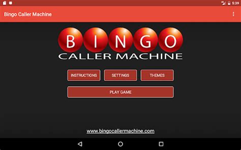 The program actually adds an element of efficiency to the popular game of chance. Bingo Caller Machine (free Bingo Calling App) - Apps on ...