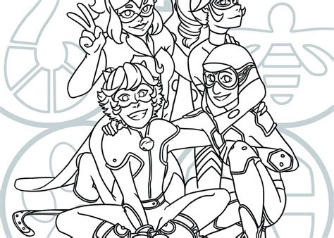 When evil arises in paris, marinette transforms into ladybug, while adrien transforms into chat noir. Ladybug And Cat Noir Kwami Coloring Pages - Miraculous ...