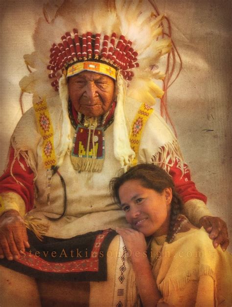 Chief David Bald Eagle and Daughter | Native american ...