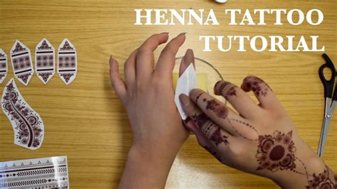 After that, they look messy and unclear. Henna Tattoo Tutorial - How To Apply | Leeds Mehndi ...