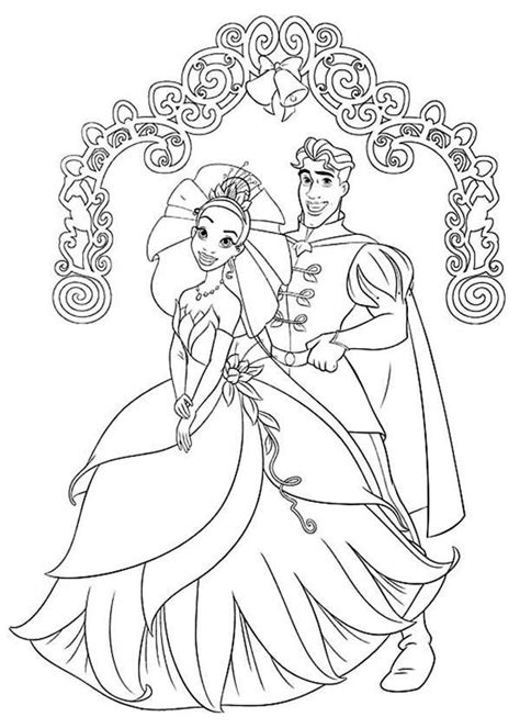 Tiana and naveen coloring pages. Prince Naveen Coloring Pages - Coloring Home