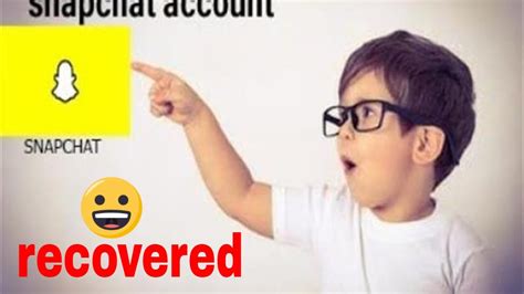 How to recover your snapchat account? HOW TO RECOVER SNAPCHAT ACCOUNT - YouTube