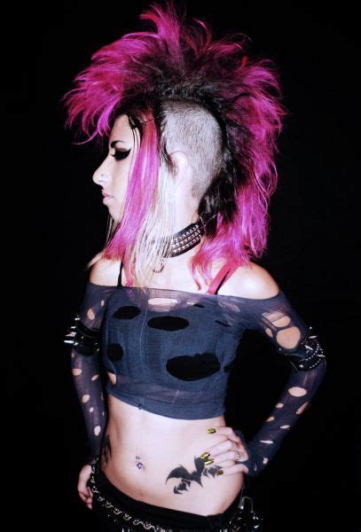 See more ideas about short hair styles, photoshoot, hair styles. pink and black mohawk in 2019 | Photoshoot, Hair color ...