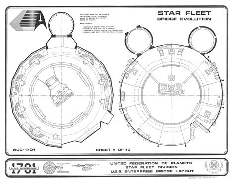 High quality content by wikipedia articles! U.S.S. Enterprise 1701 Bridge Blueprints