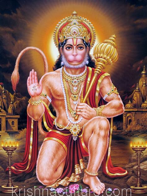 The most important consideration on this day is how to worship lord hanuman. Hanuman Blessing Canvas Art: Krishna Culture