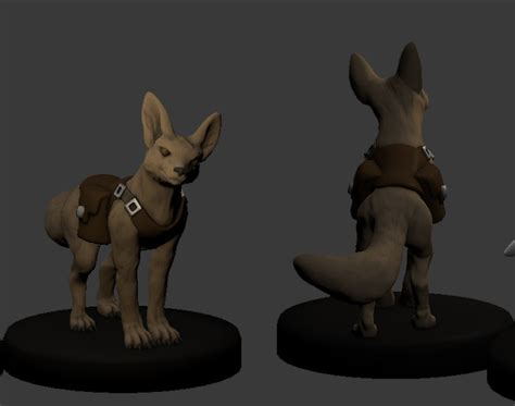 Egyptian sphynx, vintage, on ebony base. Jackal Miniature | DownloadFree3D.com