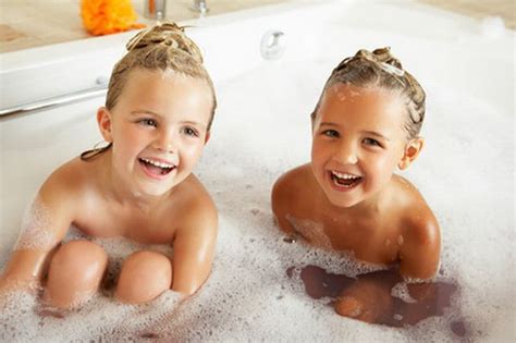 Babies and toddlers generally prefer a much cooler tub than you probably do. When should your children stop bathing together ...