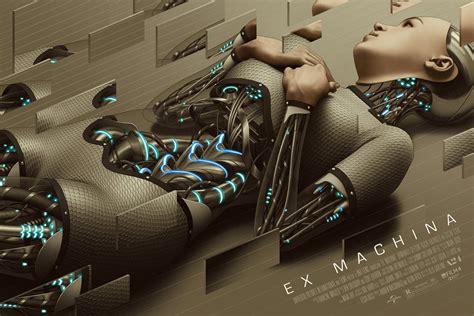 Ex machina film poster this is an original poster designed by me, the artist. AI CEO: Sci Fi Fears Not the Ones to Worry About ...