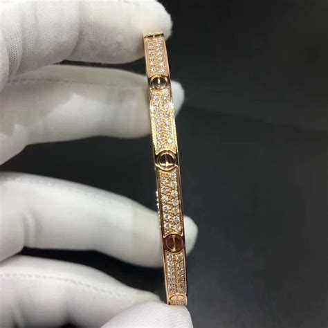 Over the years, the love collection has been incorporated into different products like rings, earrings, necklaces and cufflinks. 18K Pink Gold Cartier Love Bracelet with Pave Diamonds Small Model N6710717 | 18K Direct