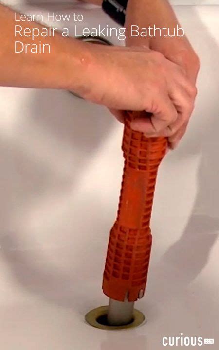 The vinegar and lemon juice will begin to eat away at the rust, using the natural acidity of both ingredients. DIY Water Supply Repairs | Bathtub drain, Drain repair ...