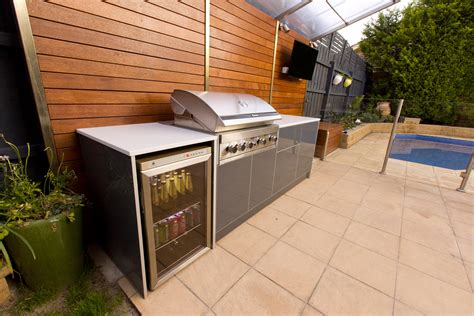 The outdoor kitchen cabinets are literally the star of the show. Outdoor Kitchen | Bunnings Workshop community