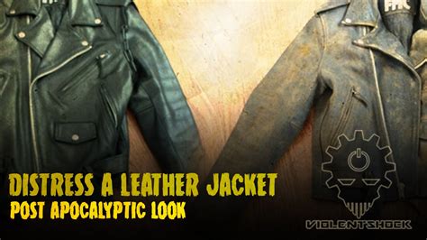 We did not find results for: How to Distress a Leather Jacket - Post Apocalyptic Look ...