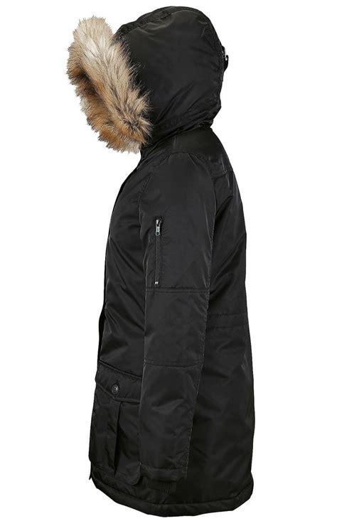 Ou payez en 4 fois. parka chaude pour femme - capuche fausse fourrure