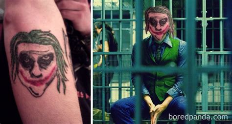 Metode penyiksaan ini menjadi inspirasi karakter joker, salah satu penjahat ikonik musuh batman. Kumpulan Tato Gagal, Mau Sangar Malah Kocak