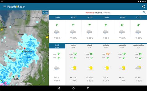 Search for a place on the meteo radar. Pogoda & Radar: prognoza - Aplikacje Android w Google Play