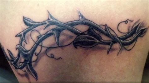 See more ideas about vine tattoos tattoos rose tattoos. Thorn Tattoo Designs - 14 Treacherous Collections | Design ...