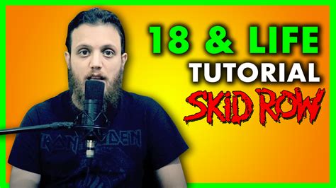 Ricky was a young boy, he had a heart of stone. Tutorial per Chitarra: 18 And Life degli Skid Row (con ...