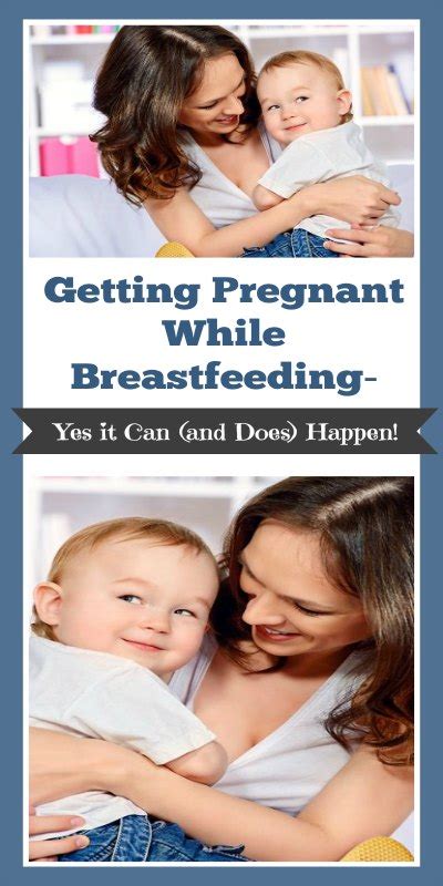 Your doctor will tell you what you can and cannot eat during pregnancy. Getting Pregnant While Breastfeeding- Yes it Can (and Does ...
