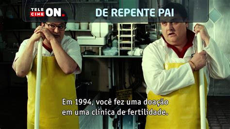 Um homem de meia idade (vince vaughn) descobre ter sido pai de 533 crianças, através da doação de esperma. De Repente Pai no Telecine On Demand - YouTube