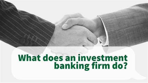 Compliance officers help organizations manage risks and avoid lawsuits by ensuring business operations are performed in compliance with state and federal laws. What does an investment banking firm do? - YouTube
