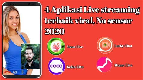 Hal itu dikarenakan sebagai alasan kenyamanan terhadap pengguna di bawah usia yang ditentukan. EMPAT APLIKASI HOT LIVE STREAMING TERBAIK NO SENSOR 2020 ...