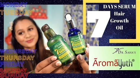 I love you guys so much and i'll see you guys in the next one. 7days Serum Fastest Hair Growth || Dr. Saha's Aromayuth ...