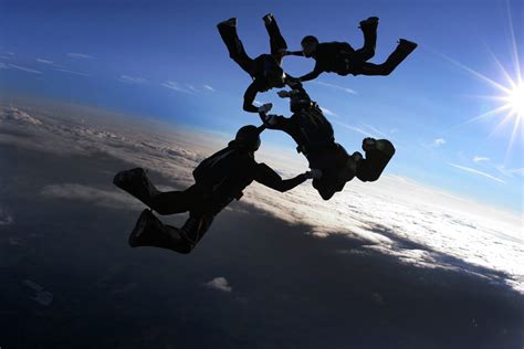 Formation Skydiving - UK Parachuting