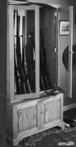 Maybe you would like to learn more about one of these? How To Build A Gun & Rifle Cabinet - 7 Free Plans