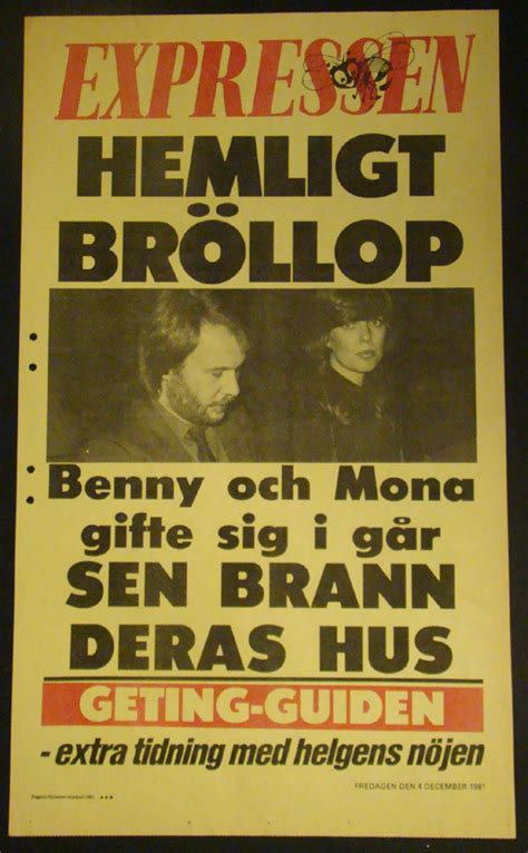 The musician uses the pedal to control different aspects of the sound, commonly volume. Nostalgipalatset - EXPRESSEN LÖPSEDEL (ABBA BENNY OCH MONA)