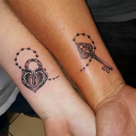 This body art is beautiful and has unlimited design options. 55 Attractive Key Wrist Tattoos