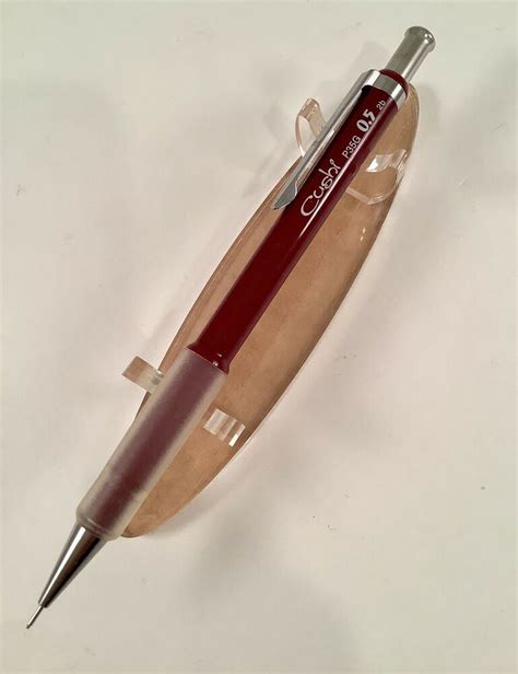 For the finest collection of pens made in japan, ☎ call 877.509.0378 or visit pen chalet today! Vintage Pentel Cushi P35G Mechanical Pencil Made in Japan 0.5mm Maroon Barrel #Pentel ...