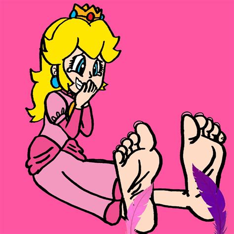 Teen Princess Peach's Ticklish Peachy Feet by Mizit on DeviantArt