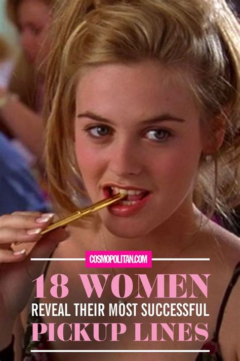 We did not find results for: 18 Women Reveal Their Most Successful Pickup Lines ...