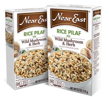 Comprehensive nutrition resource for near east couscous mix, wild mushroom & herb. Mushroom & Herb | Neareast.com