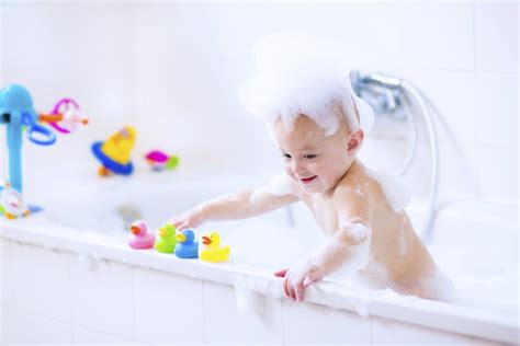 Then, a few days later, add a minimal amount of water to the tub. How to Skip the Bath Time Battle