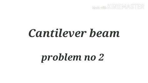 Of a cantilever beam having point load at the end,several point loads,u.d.l. Cantilever Beam Sfd Bmd - SFD and BMD for UVL by equation ...